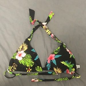 Tropical swimsuit/bikini top